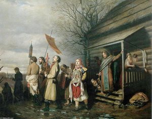 Easter Procession In A Village — Vasily Grigoryevich Perov