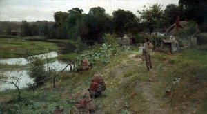The Labourer's Home — James Aumonier