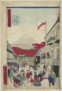 Tokyo City Prideful Spots: Surugacho Mitsui — Utagawa Kunitsuna Ii, Ichiransai, Sadashige