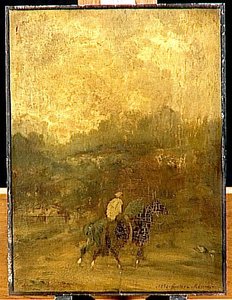 Cavaliers Et Chevaux — Gustave Moreau
