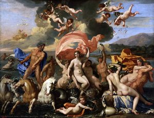 The Triumph Of Neptune — Nicolas Poussin