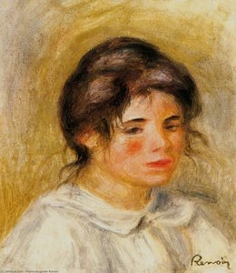 Portrait Of Gabrielle — Pierre-auguste Renoir, Impressionism