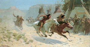 The Indian Horse Race — Edwin Willard Deming