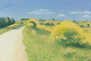The Road Near Genets — Achille Laugé