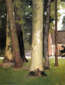 Yerres, Through The Grove, The Ornamental Farm — Gustave Caillebotte