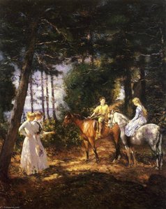 My Children In The Woods — Edmund Charles Tarbell