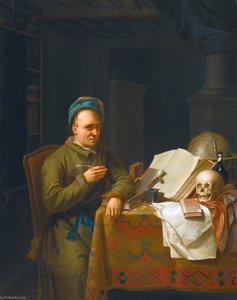 A scholar in his study