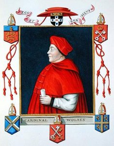Portrait Of Thomas Wolsey Cardinal And Statesman From 'memoirs Of The Court Of Queen E — Sarah Countess Of Essex
