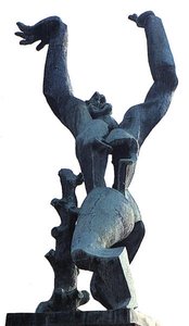The City Destroyed — Ossip Zadkine