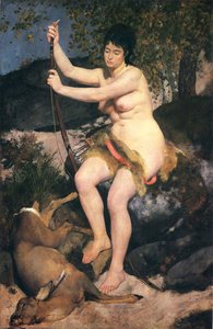 Diana — Pierre-auguste Renoir, Impressionist Movement