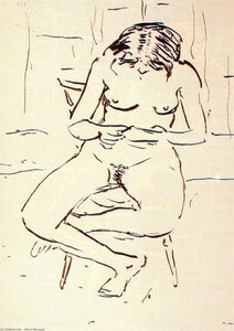 Mujer Cosiendo — Albert Marquet