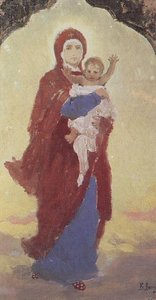 The Virgin And Child — Victor Vasnetsov