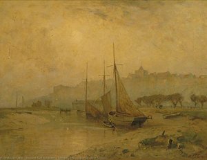 February Morning, Rye, East Sussex — Howard Gull Stormont