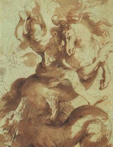 St. George Slaying The Dragon — Peter Paul Rubens