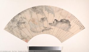 Huaisu In The Banana Grove — Gu Yun