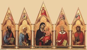 Boston Polyptych — Simone Martini, Late Gothic