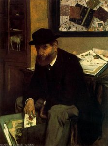 The Collector — Edgar Degas, Impressionism