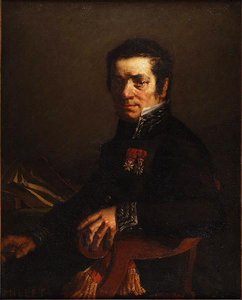 Portrait De Javain, Maire De Cherbourg (maire De Cherbourg De 1830 À 1833) — Jean-françois Millet, Realism