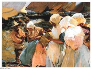 Pescadoras Valencianas — Joaquín Sorolla Y Bastida