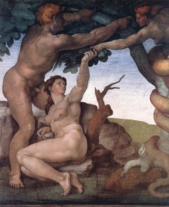 The Fall — Michelangelo Buonarroti, High Renaissance