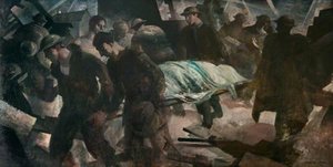Homage To Clydebank (the Stretcher Bearers) — Hugh Adam Crawford