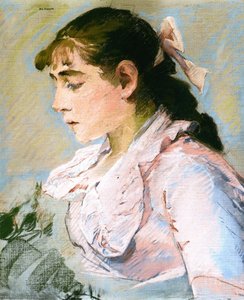 The Woman In Pink — Eva Gonzalès