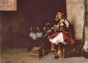 Bashi-bazouk Singing — Jean-léon Gérôme