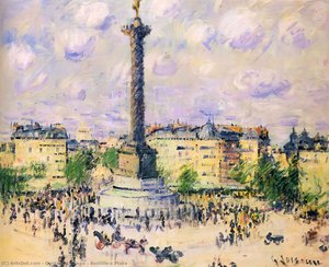 Bastille's Place — Gustave Loiseau