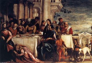 Feast At The House Of Simon (detail) — Paolo Veronese