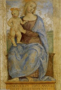Madonna With Child. Oratory Of Annunciation — Vannucci Pietro (le Perugin)