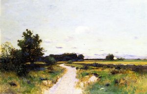 Extensive Landscape View Of A Farm — Robert Bruce Crane