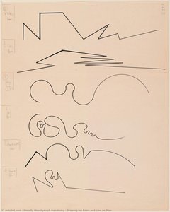 Drawing For Point And Line On Plan — Wassily Wassilyevich Kandinsky, Constructivist Geometry