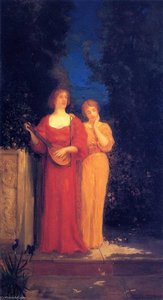 The Listeners — Charles Walter Stetson