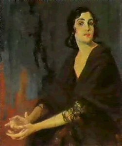Retrato De Gitana — Francisco Pons Arnau