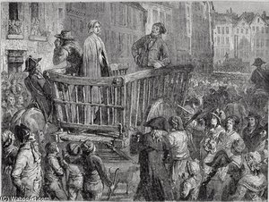 Charlotte Corday On The Way — Hippolyte De La Charlerie
