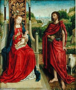 Madonna And Child With St. John The Baptist
