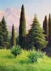 Landscape with Mount Ai Petri, Crimea