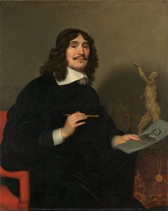 Portrait Of An Artist, Gerard Van Honthorst, 1655 — Gerard Van Honthorst