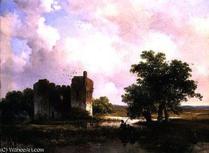 Landscape With Ruins — Willem Roelofs