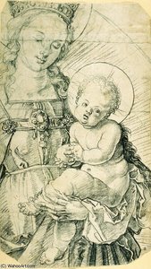 Madonna And The Child — Albrecht Dürer, Renaissance