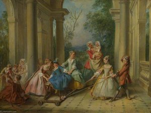 The Four Ages Of Man Childhood — Nicolas Lancret