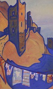 Linen At The Tower — Yuri Ivanovych Khymych
