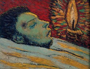 The Death Of Casagemas — Pablo Picasso