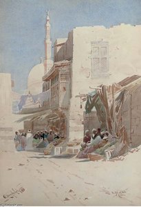 A Bit Of Old Cairo — Augustus Osborne Lamplough