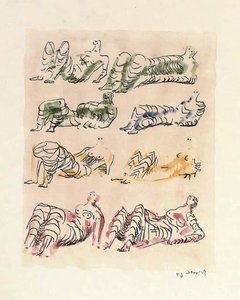 Eight Reclining Figures Ii — Henry Moore