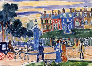 Edge Of The Park — Maurice Brazil Prendergast