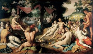 The Wedding Of Peleus And Thetis — Cornelis Cornelisz Van Haarlem
