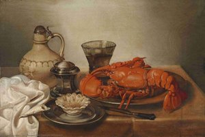 Quiet Life With Lobster — Jan Pauwel The Younger Gillemans