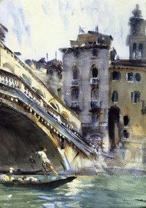 The Rialto. Venice — John Singer Sargent