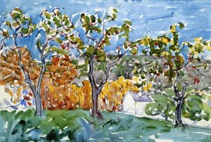 The Orchard — Maurice Brazil Prendergast, Post-impressionism